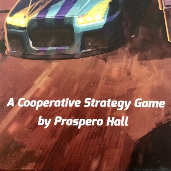 Funko Games Fast & Furious: Highway Heist Board Games Box 2021 New Defects - Picture 3 of 8